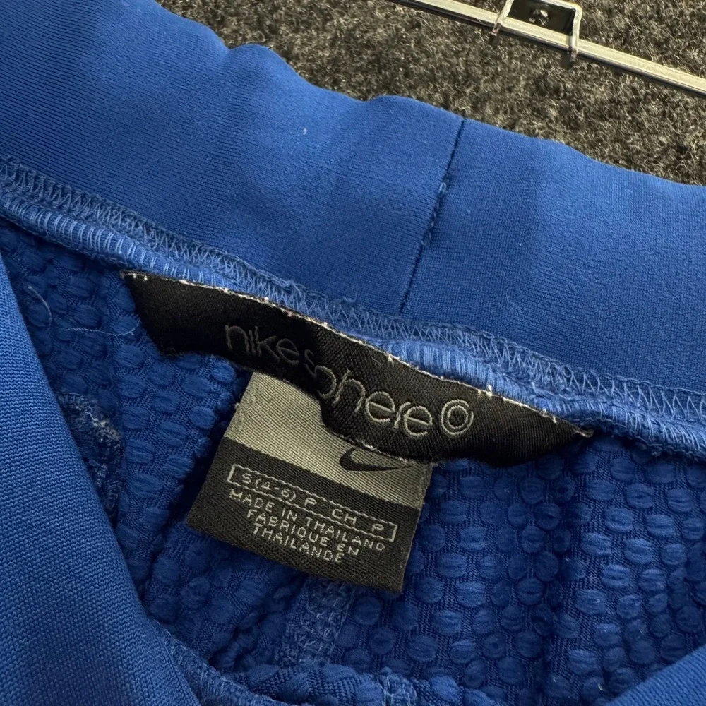 Nike Sphere Dry Tracksuit Set Blue Y2K Vintage Zip Hoodie Wide Leg Pants Womens